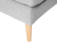 Модульний диван HOMLA MAMALU 197 x 82.5 x 86 см Grey (5906496707827) - зображення 6