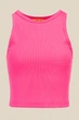 Топ однотонный женский LAWA WBC02310 XS Розовый - изображение 1
