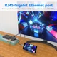Док-станция USB C, 8-в-1 концентратор типа C для ноутбука с мультимедийным интерфейсом 4K HD, порты Ethernet 100 Вт Power Delivery, порты USB C, USB 3.0 - изображение 14