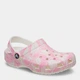 Детские кроксы-сабо для девочки Crocs Classic Duke Print Clog T 210008-6WY 22-23 Розовые (1962656788086) - изображение 2