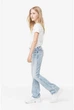 Голубые джинсы Bootcut для девочки подростка H&M 164см (13-14Y) - изображение 2