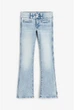 Голубые джинсы Bootcut для девочки подростка H&M 164см (13-14Y) - изображение 3