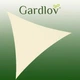 Тент-парус трикутник тіньовий Навіс від дощу та сонця Gardlov 3х3х3 м 180 г/м2 Бежевий - зображення 8