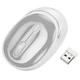 Беспроводная мышь HOCO GM34 Nuevo dual-mode business wireless mouse, BT5.2, BT3.0, 2.4G, 800-1600DPI, white-grey - изображение 1