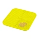 Килимок для злизування WAUDOG Silicone 190х190х10 мм Жовтий - зображення 3
