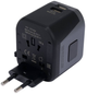 Gniazdo zasilacza YATO 110-240 V do 8 A z gniazdem uniwersalnym z USB i wtyczkami YT-81301 (5906083084966) - obraz 5