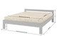 Полуторная деревянная кровать Mebigrand Дели Белый (RAL9003) 120х190 см (MBG-3904) - изображение 3