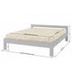 Двуспальная деревянная кровать Mebigrand Дели Серо-синий (S7010R90B) 140х200 см (MBG-3940) - изображение 3