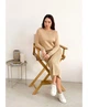 Юбка женская ART KNIT Jolie бежевая S-M 028443 - изображение 2