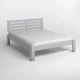 Двуспальная деревянная кровать Mebigrand Техас Светло-серый (RAL-7040) 140х200 см (MBG-7032) - изображение 2