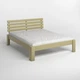 Двуспальная деревянная кровать Mebigrand Техас Оливковый (RAL1020) 180х190 см (MBG-7023) - изображение 2