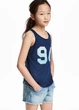 Майка H&M 146см Синій (HM-05069066-Blue) - зображення 2