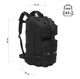 Plecak taktyczny Nils Camp Ranger NC3902 45L Czarny (5908261681875) - obraz 7