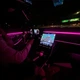Декоративна неонова стрічка для салону авто NeonixRide, рожева, 5 метрів, USB-порт - зображення 4