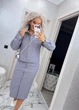 Fashions • Женский джинсовый костюм Movis Fashions 54-56 серый (1733-бу) - изображение 2