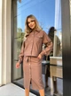 Fashions • Женский джинсовый костюм Movis Fashions 42-44 шоколад (1733-бу) - изображение 8