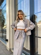 Fashions • Женский джинсовый костюм Movis Fashions 54-56 серый (1733-бу) - изображение 9