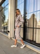 Fashions • Женский джинсовый костюм Movis Fashions 54-56 серый (1733-бу) - изображение 10