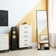 Комод Art in Head 600 Ascet 600x1080x425 Ательє світлий (AS05040000030) - зображення 2