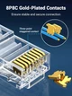 Роз'єм RJ45 конектор UGREEN NW120 Cat 6 Ethernet RJ45 8P8C 50 шт прозорий (50962) - зображення 5