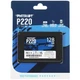 Накопичувач SSD Patriot P220 128GB 2.5" 7mm SATAIII (P220S128G25) - изображение 2