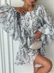Платье Jadone Fashion Мираж M-L серое - изображение 6
