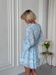 Летнее платье Jadone Fashion Шати L голубой - изображение 7