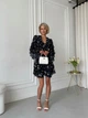 Летнее платье Jadone Fashion Шати M темно-синий - изображение 6