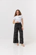 Брюки палаццо з імітацією запаху Wear me XS Чорний (2_25_11582) - изображение 1