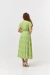 Сукня міді на запах ліфу літня Wear me L Зелений (салатовий) (14_25_409_11348) - изображение 3