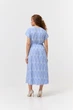 Сукня міді на запах ліфу літня Wear me XXXL Блакитний (14_25_409_11348) - изображение 3