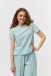 Блуза з батиста Wear me XL Зелений(м'ята) (1_25_73_11069) - изображение 4
