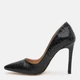 Женские лодочки кожаные Ashoes 2152 40 25.5 см Черный\Рептилия (ROZ6501005582) - изображение 4