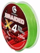 Шнур YACUMA 4-Braid 100 м 0.16 мм 8.6 кг Зеленый (YCM100-016) - изображение 2