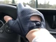 Перчатки водительские Fiorgini Premium fingerless короткие 8 (S) синий цвет кожи (2240) - изображение 3