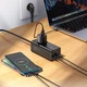 Сітковий фільтр Hoco NS9 1x220V+1хUSB+3хType-C 2000W PD/QC (2М) електричний підовжувач швидка зарядка - зображення 5