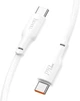 Кабель Hoco X93 Type-C to Type-C 240W, 2 м, TPE, TPE connectors White (6931474790743) - зображення 1