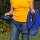 Шланг садовый 90 м для полива с распылителем 7 режимов работы V-HOSE PRO Синий - изображение 6