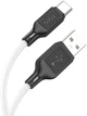 Кабель Hoco X90 Cool silicone charging data cable for Type-C White (6931474788450) - зображення 1
