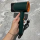 Мощный фен для сушки и укладки волос Powerful hair dryer LY-335 2000 Вт Зеленый - изображение 6