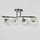 Люстра стельова Light House LNF-17476/4 CR хром з поворотним плафоном - зображення 1