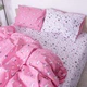 Простынь MirSon Ranforce Elite 17-0528 Bunnies pink 150х220 см (2200004647340) - изображение 1