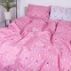 Простынь MirSon Ranforce Elite 17-0528 Bunnies pink 200х220 см (2200004652429) - изображение 5