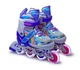Раздвижные ролики Scale Sports размер 34-37 (светящиеся колеса). Violet Rainbow (703664920) - изображение 1