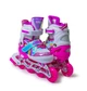Раздвижные ролики Scale Sports размер 34-37 (светящиеся колеса). Rainbow Pink (1247418241) - изображение 5