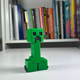Фигурка Крипер Minecraft - 3D модель из PLA, подвижная, 10 см - изображение 2