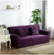 Захисний чохол на тримісний диван Diana Textile Plush Velvet, 190x230 см, Фіолетовий - зображення 5