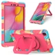 Чехол ARM Cover Samsung Galaxy Tab A8.0 (2019) T295 / T290 противоударный c подставкой 360° Сrimson - изображение 7