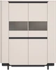 Витрина Frisco Vodol 1033х1614х448 мм Бежевая/Черная (23431-VXLV621) - изображение 2