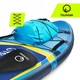 Надувная SUP доска TSUNAMI PRO 350 см с веслом T13 (P-5905973405614) - изображение 5